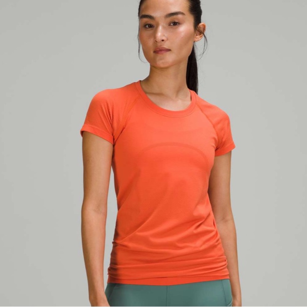 Swiftly Tech Short Sleeve 2.0 Warm Coral